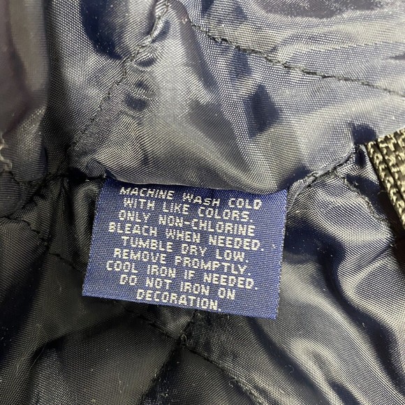 Delta Sonic Jacket Size Small Red Black Lined Logo Full Zip Insulated Fleece - Picture 8 of 11